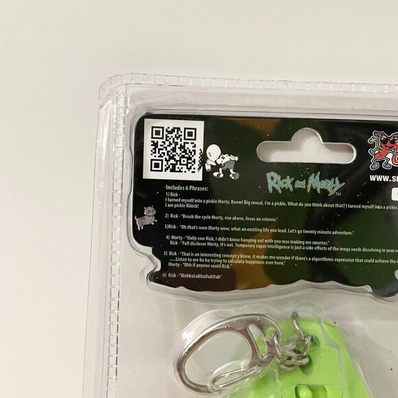 Worlds Coolest Rick and Morty Talking Keychain Super Impulse - Picture 8 of 16